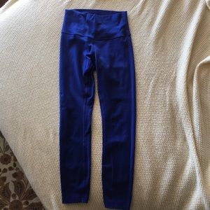 Lulu lemon winder under crop hi rise